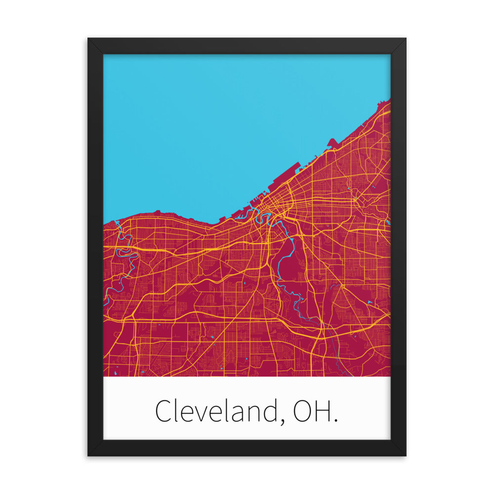 Cleveland, OH. - Wine & Gold