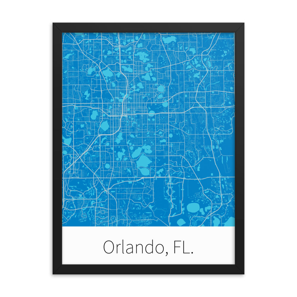 Orlando, FL. - Blue & Silver