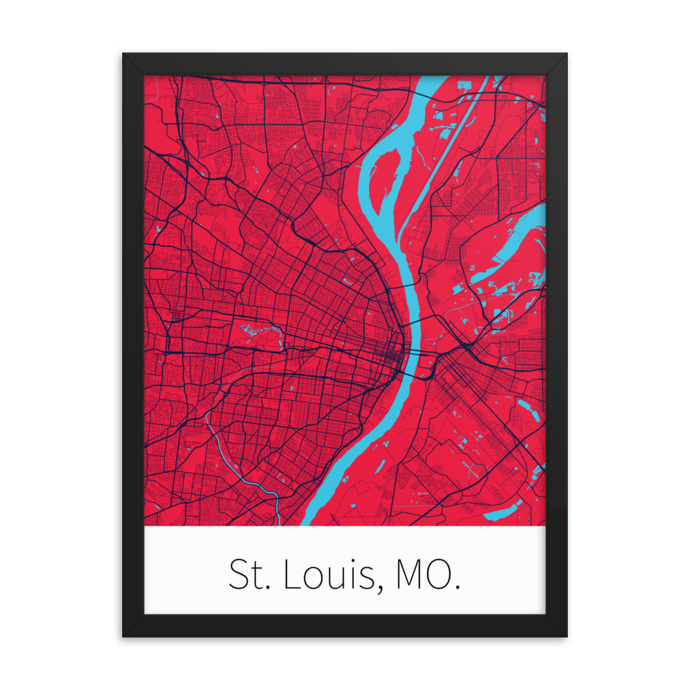 St. Louis, MO. - Cardinal Red & Navy