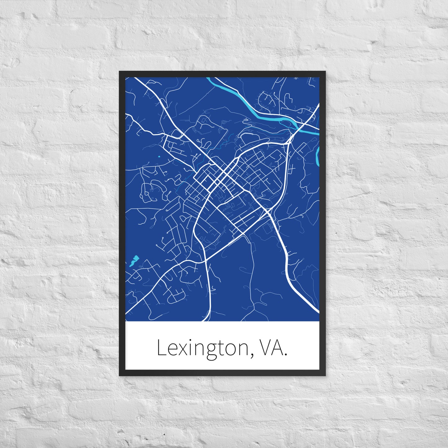 Lexington, VA. - Royal Blue & White