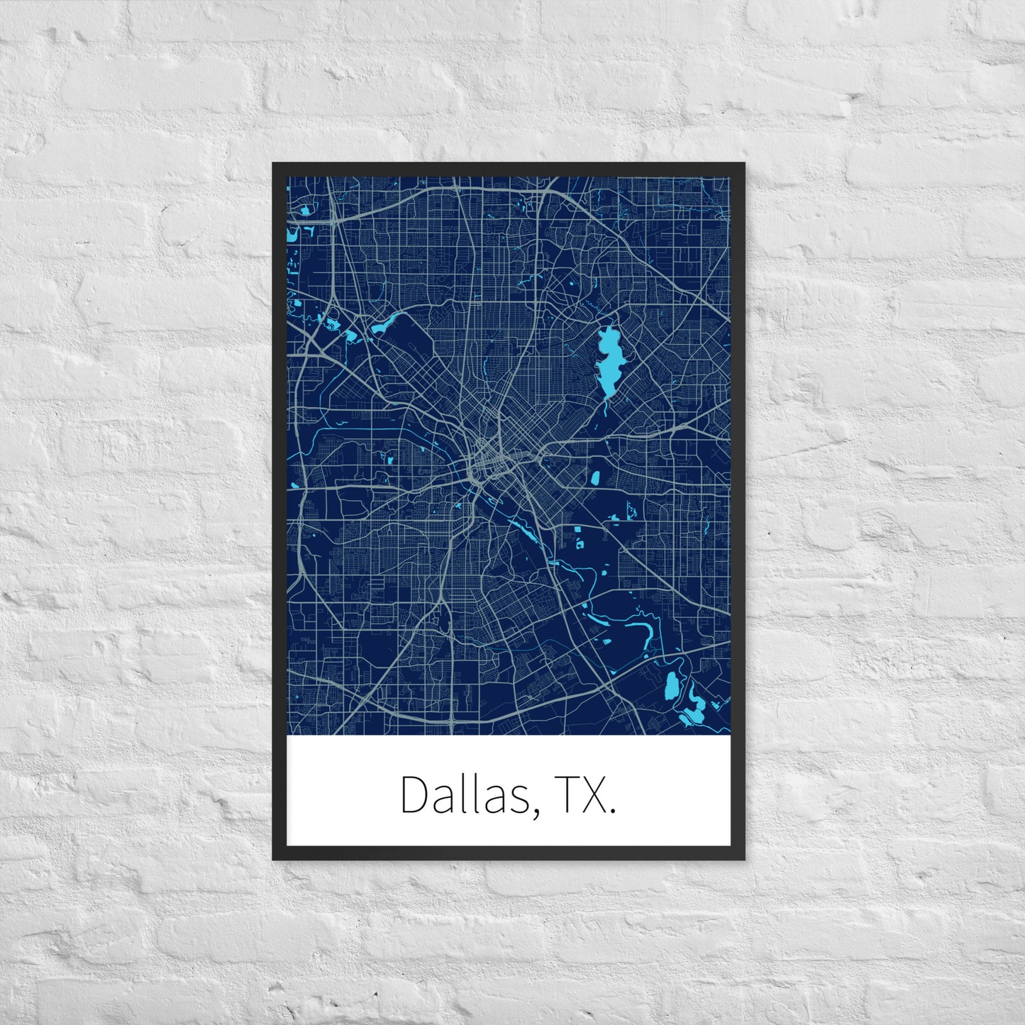 Dallas, TX. - Blue & Silver