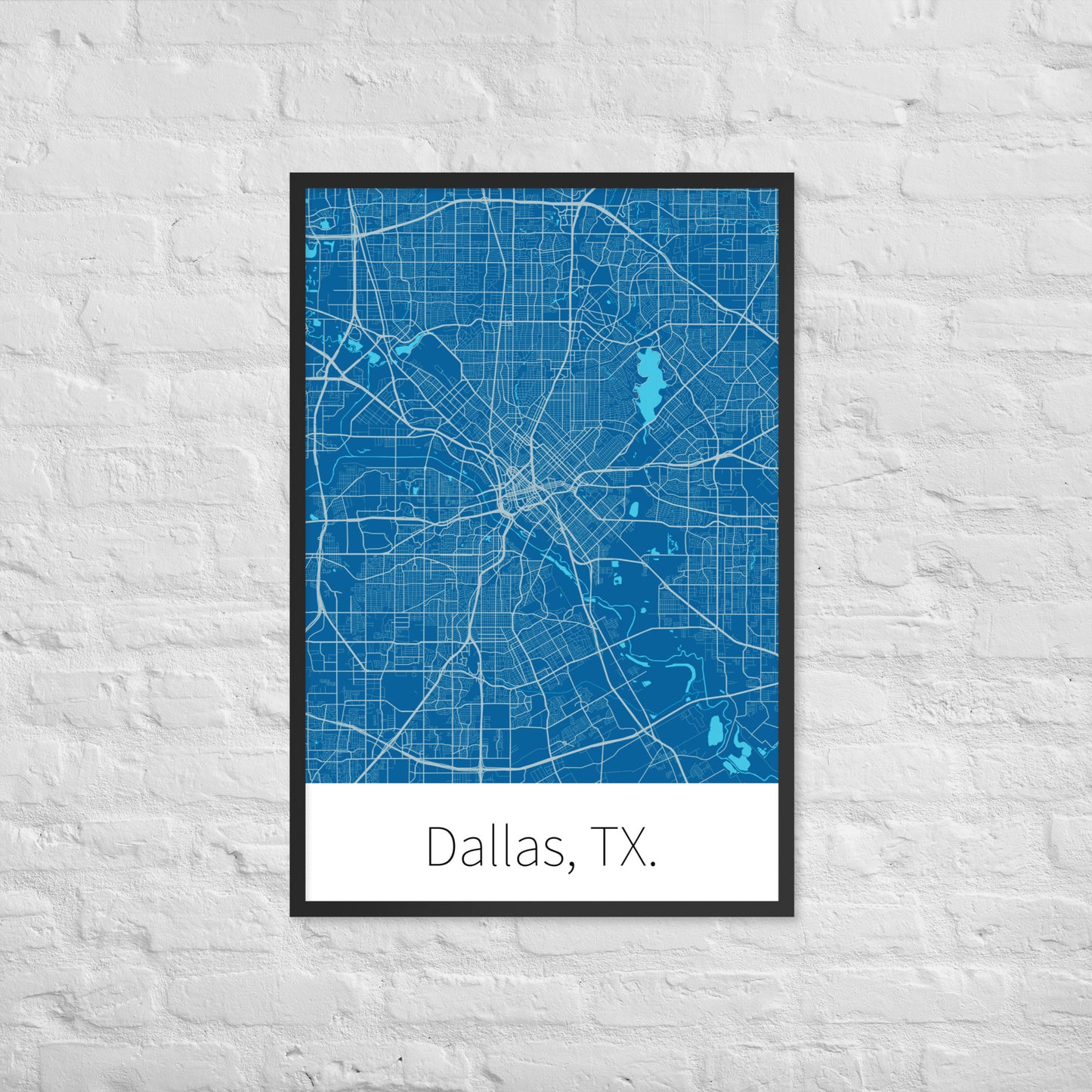 Dallas, TX. - Royal Blue & Silver