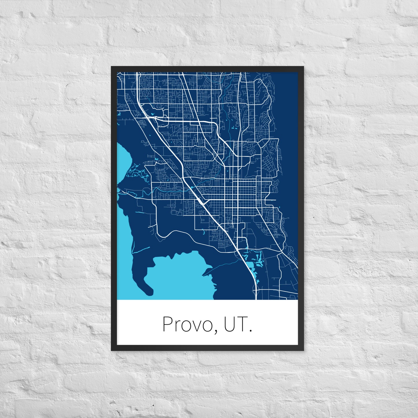 Provo, UT. - Blue & White