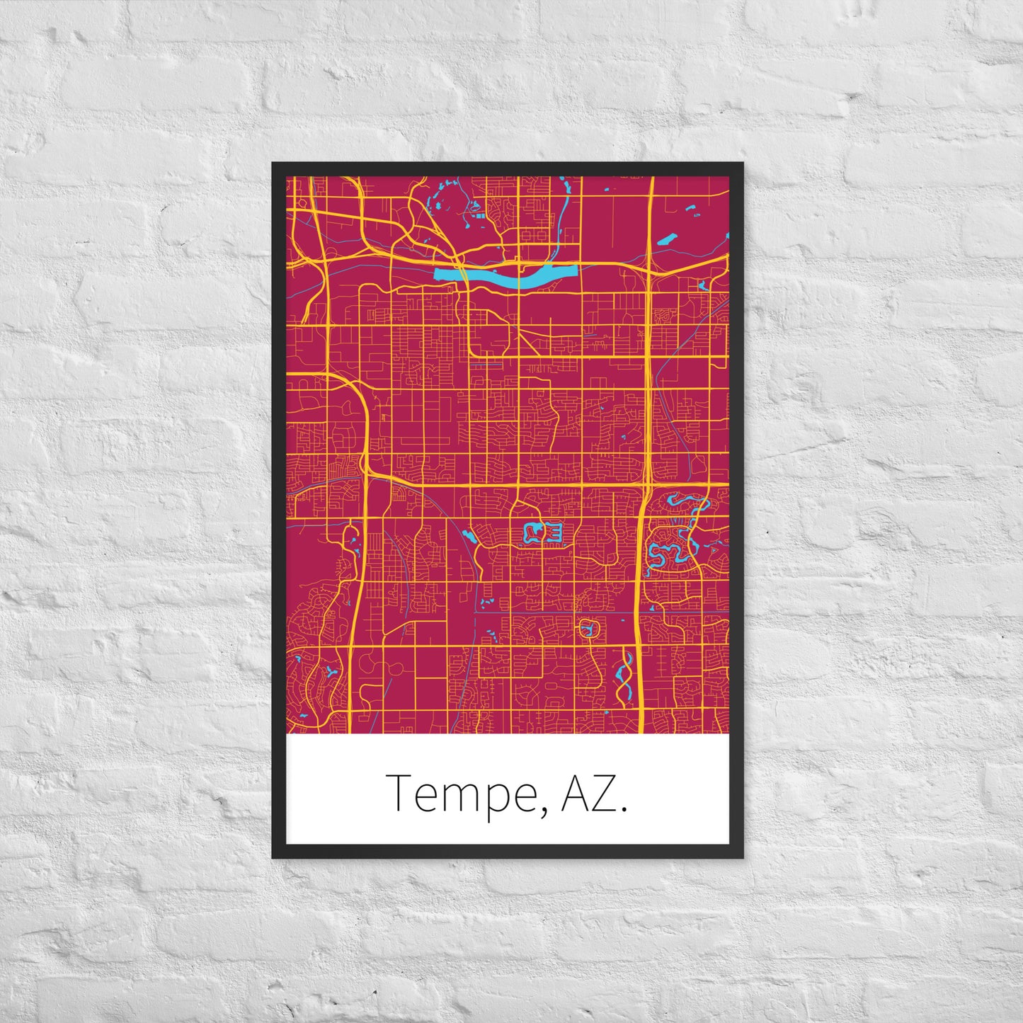 Tempe, AZ. - Maroon & Gold