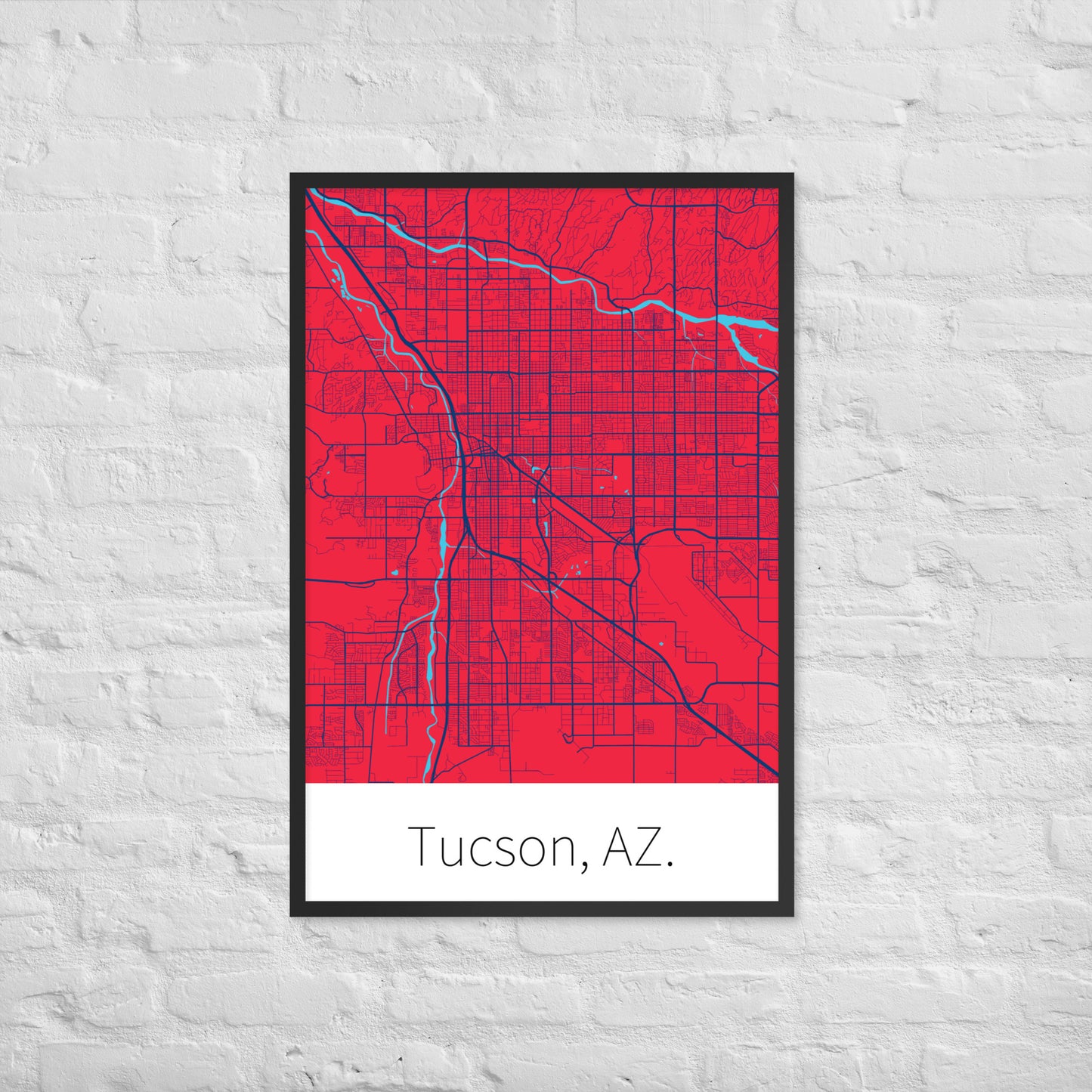 Tucson, AZ. - Cardinal & Navy