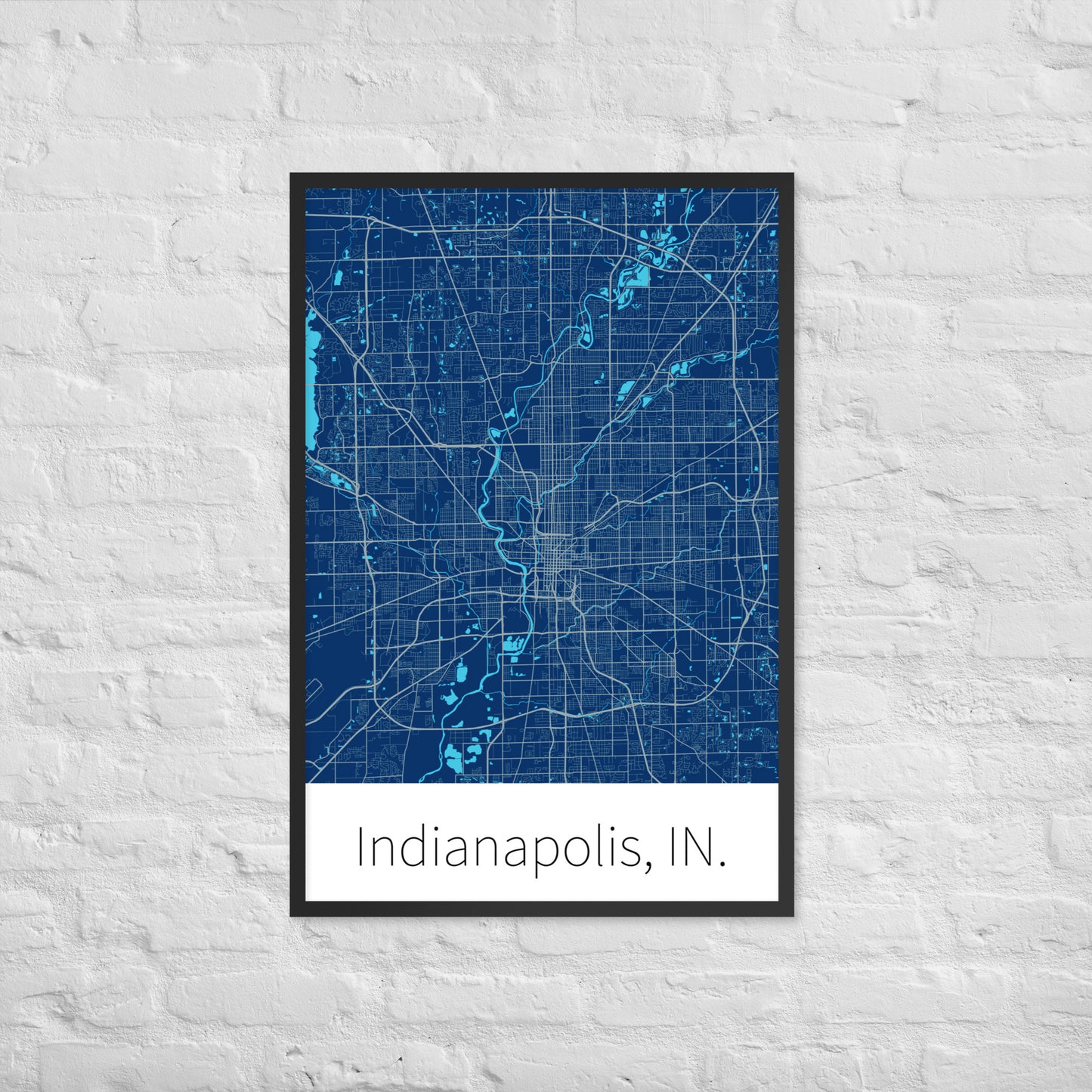 Indianapolis, IN. - Speed Blue & Gray