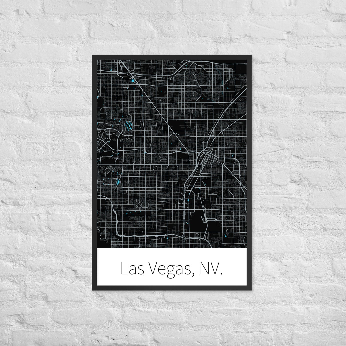 Las Vegas, NV. - Black & Silver