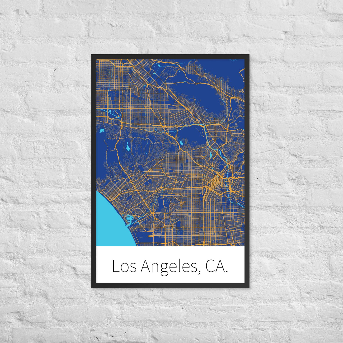 Los Angeles, CA. - Blue & Gold