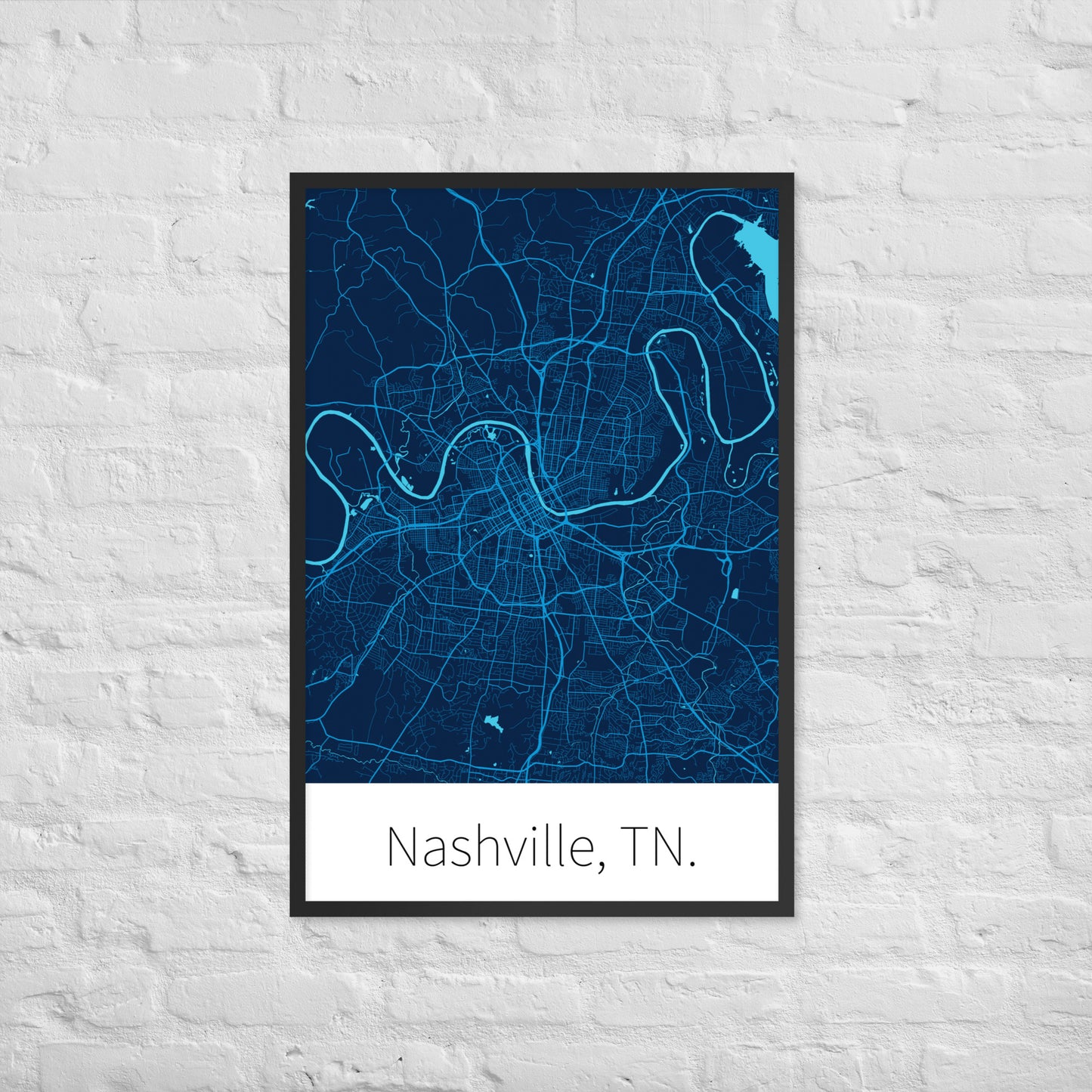 Nashville, TN. - Navy & Blue