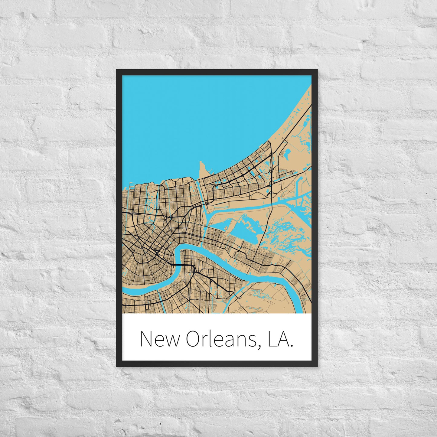 New Orleans, LA. - Old Gold & Black