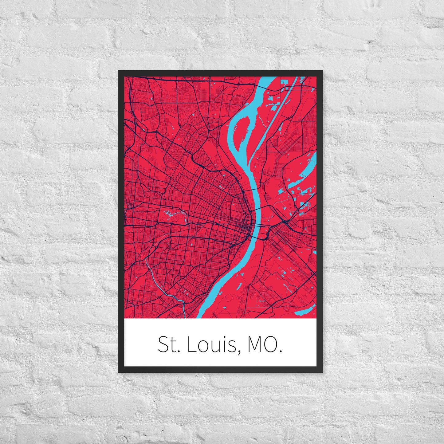 St. Louis, MO. - Cardinal Red & Navy