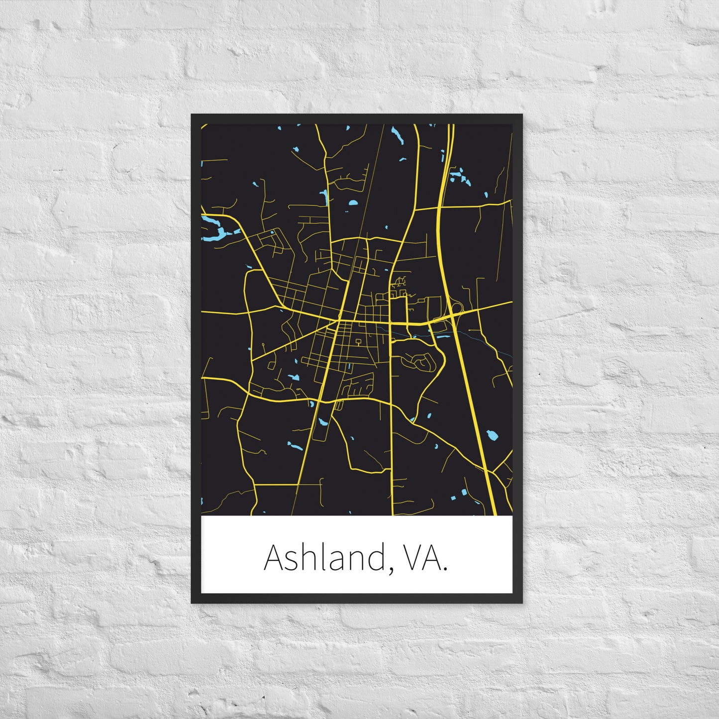 Ashland, VA. - Black & Yellow