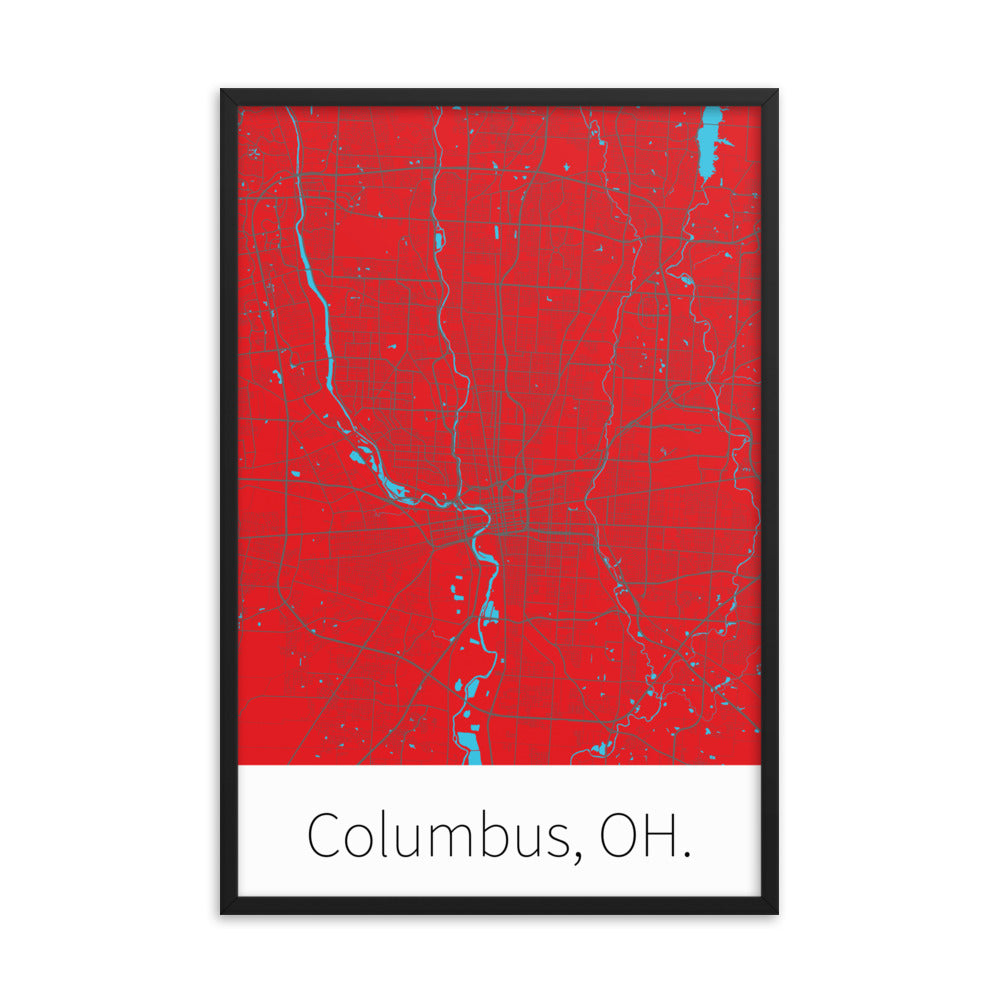 Columbus, OH. - Scarlet & Gray