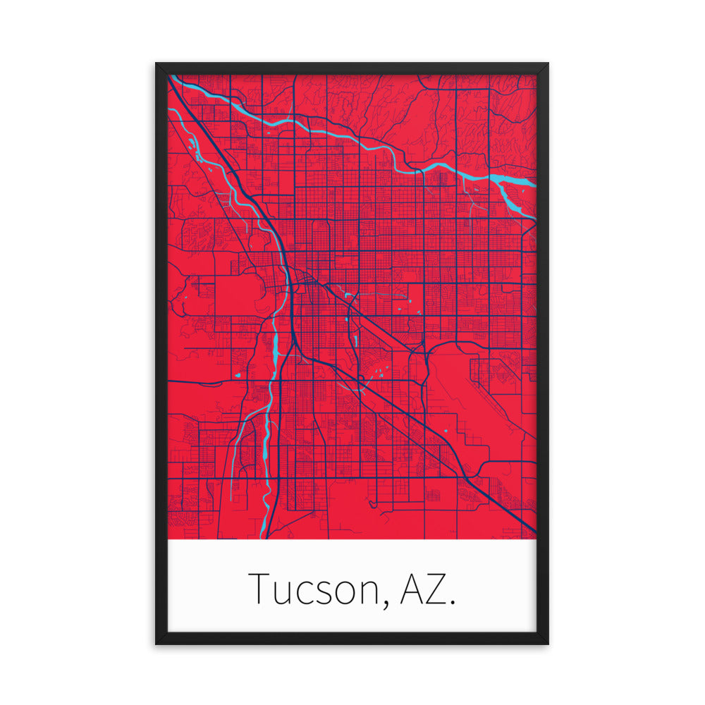 Tucson, AZ. - Cardinal & Navy