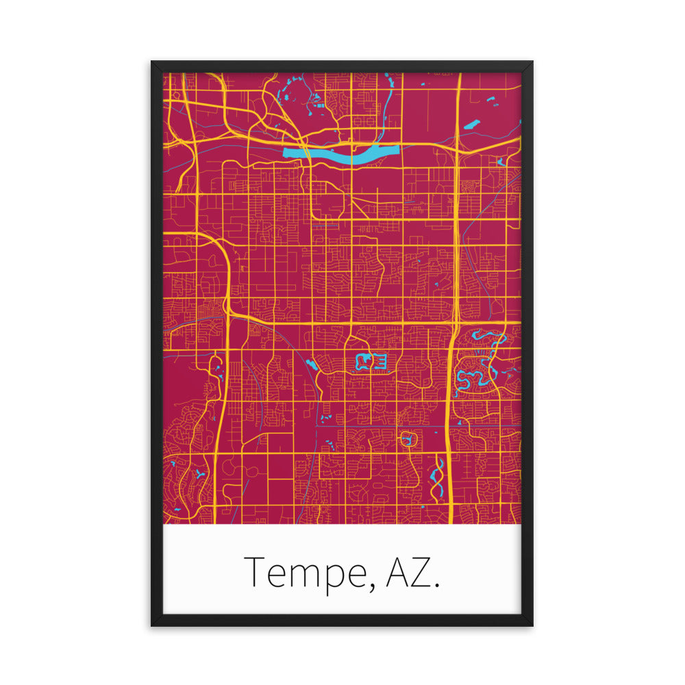 Tempe, AZ. - Maroon & Gold