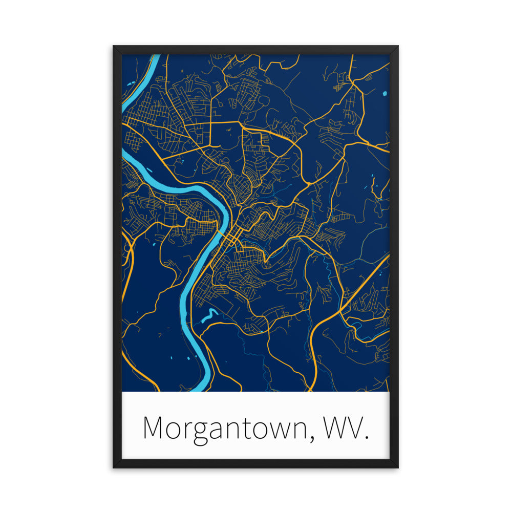 Morgantown, WV. - Blue & Gold