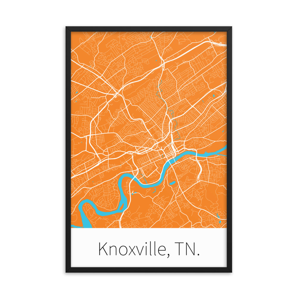 Knoxville, TN. - Orange & White