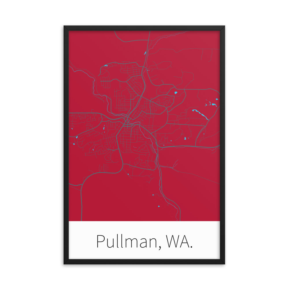 Pullman, WA. - Crimson & Gray