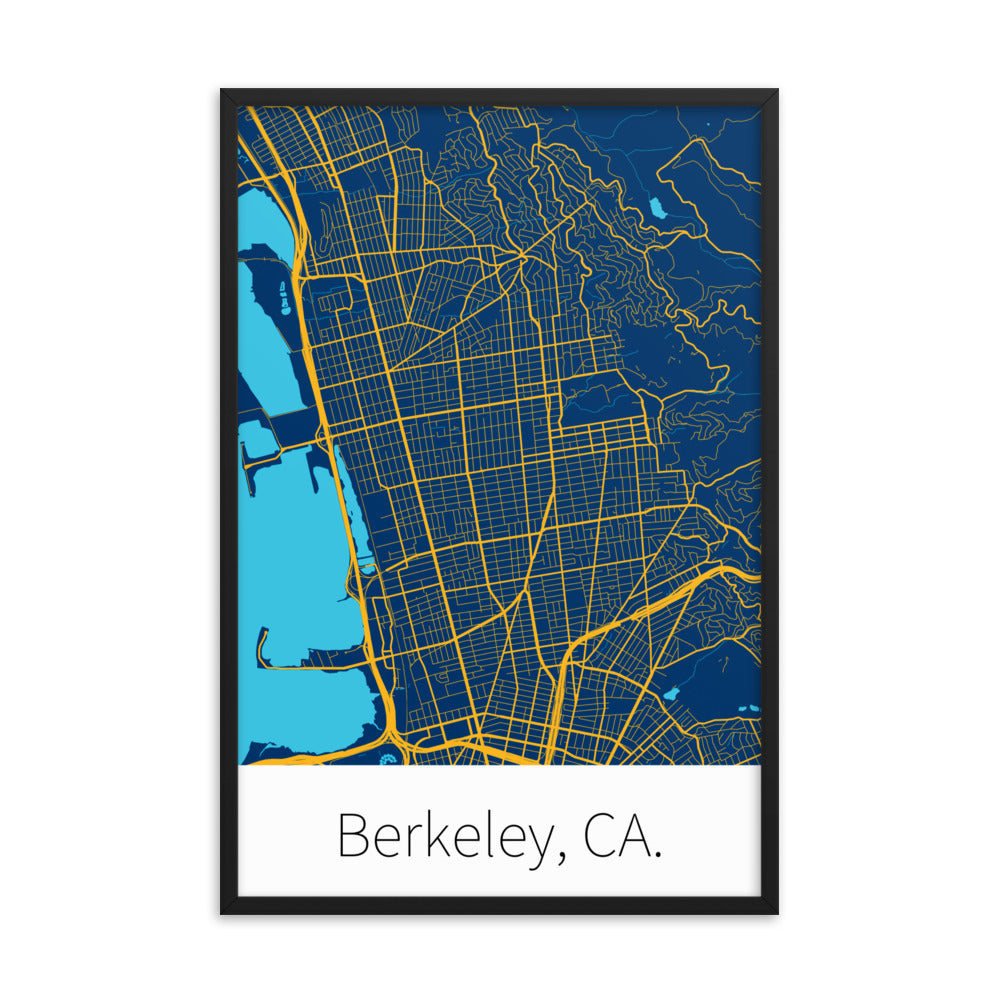 Berkeley, CA. - Berkeley Blue & California Gold