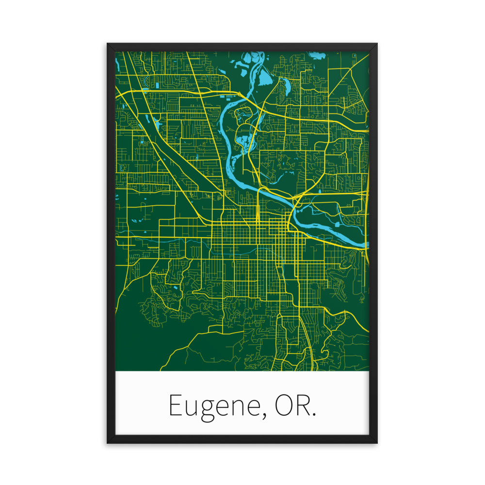 Eugene, OR. - Oregon Green & Yellow