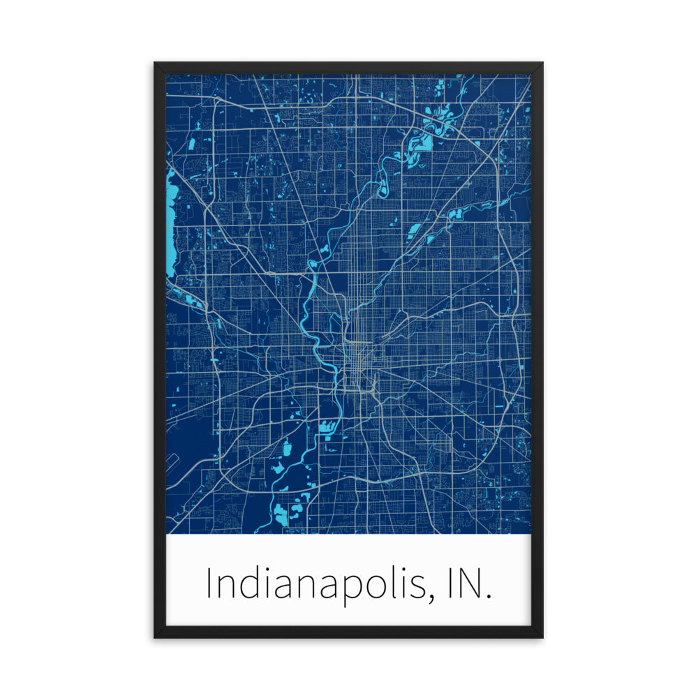 Indianapolis, IN. - Speed Blue & Gray