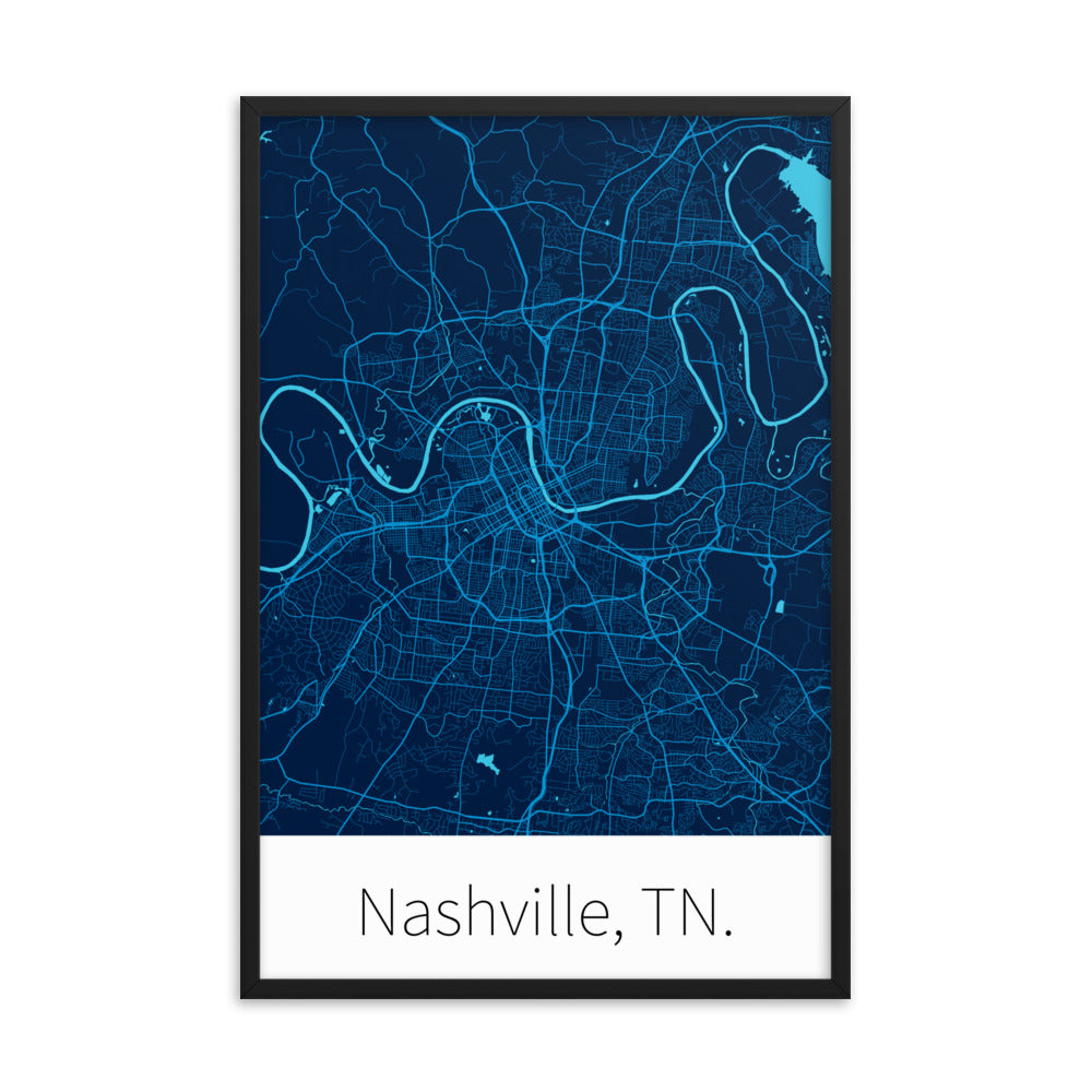 Nashville, TN. - Navy & Blue