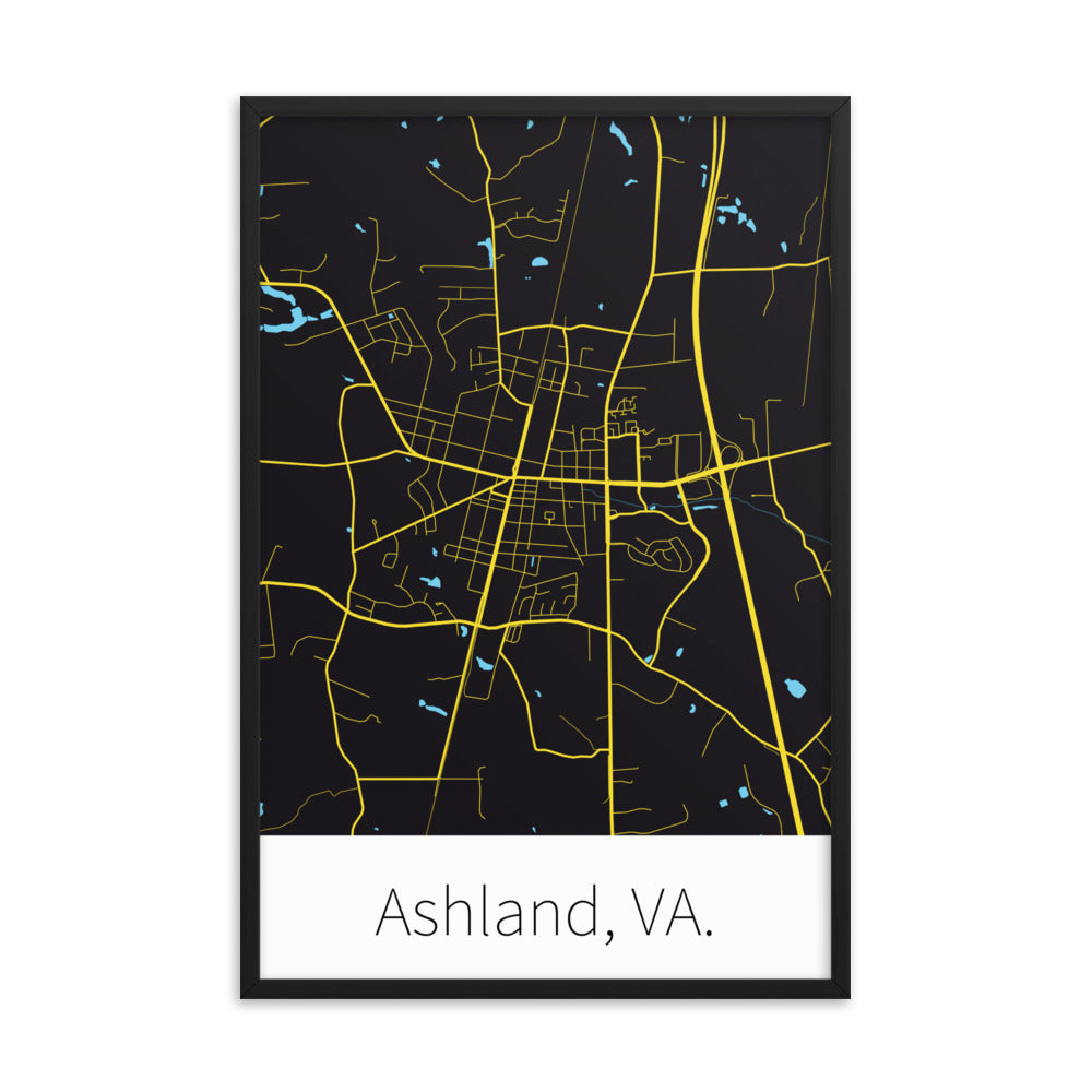 Ashland, VA. - Black & Yellow