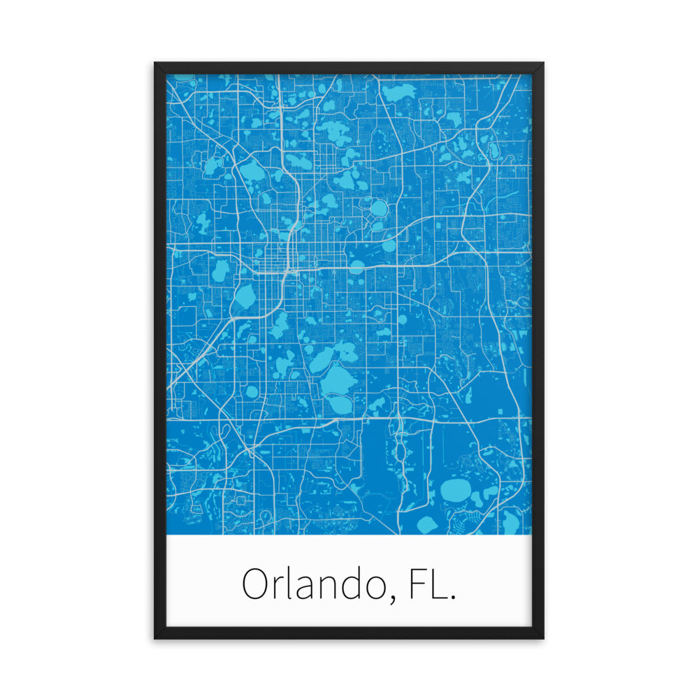 Orlando, FL. - Blue & Silver