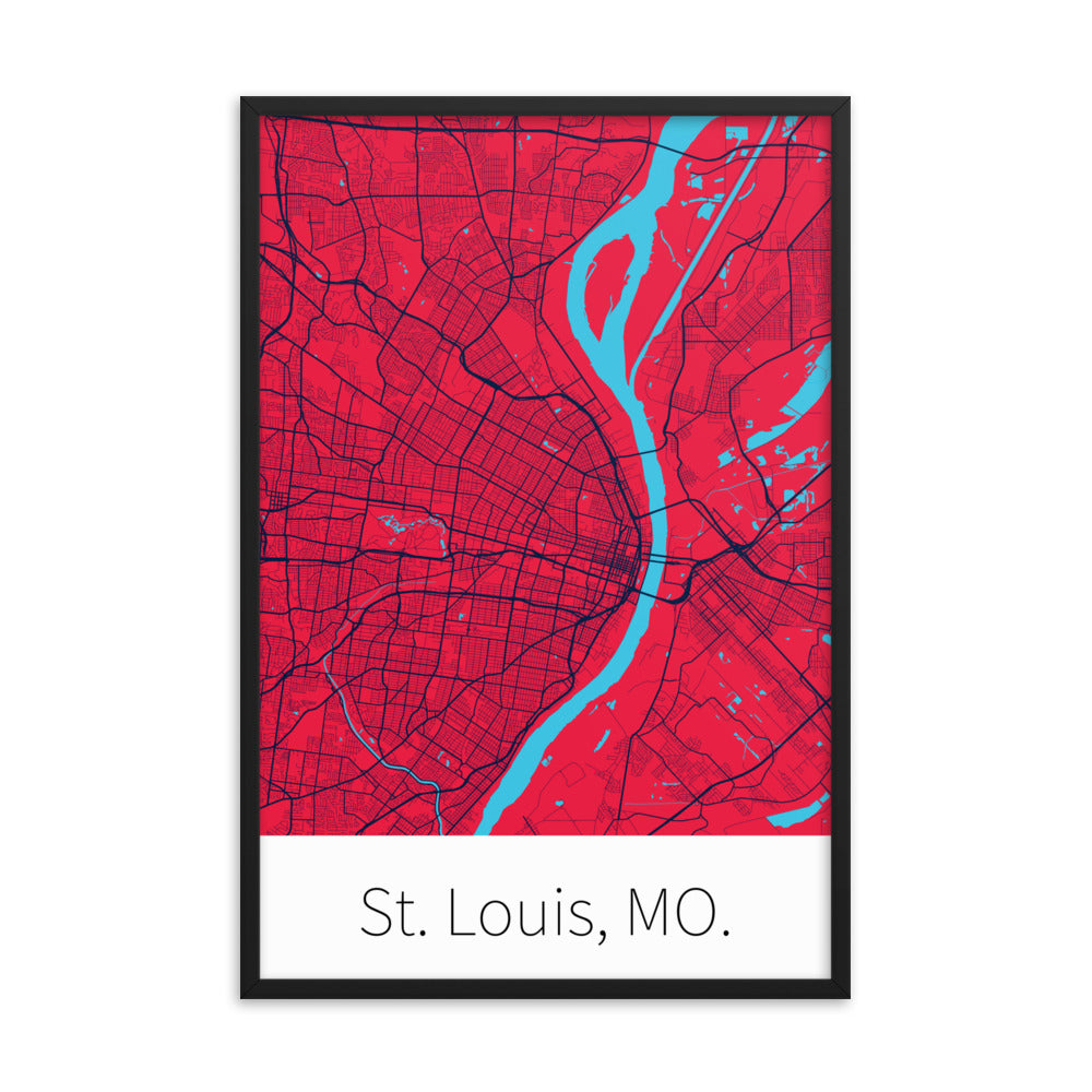 St. Louis, MO. - Cardinal Red & Navy