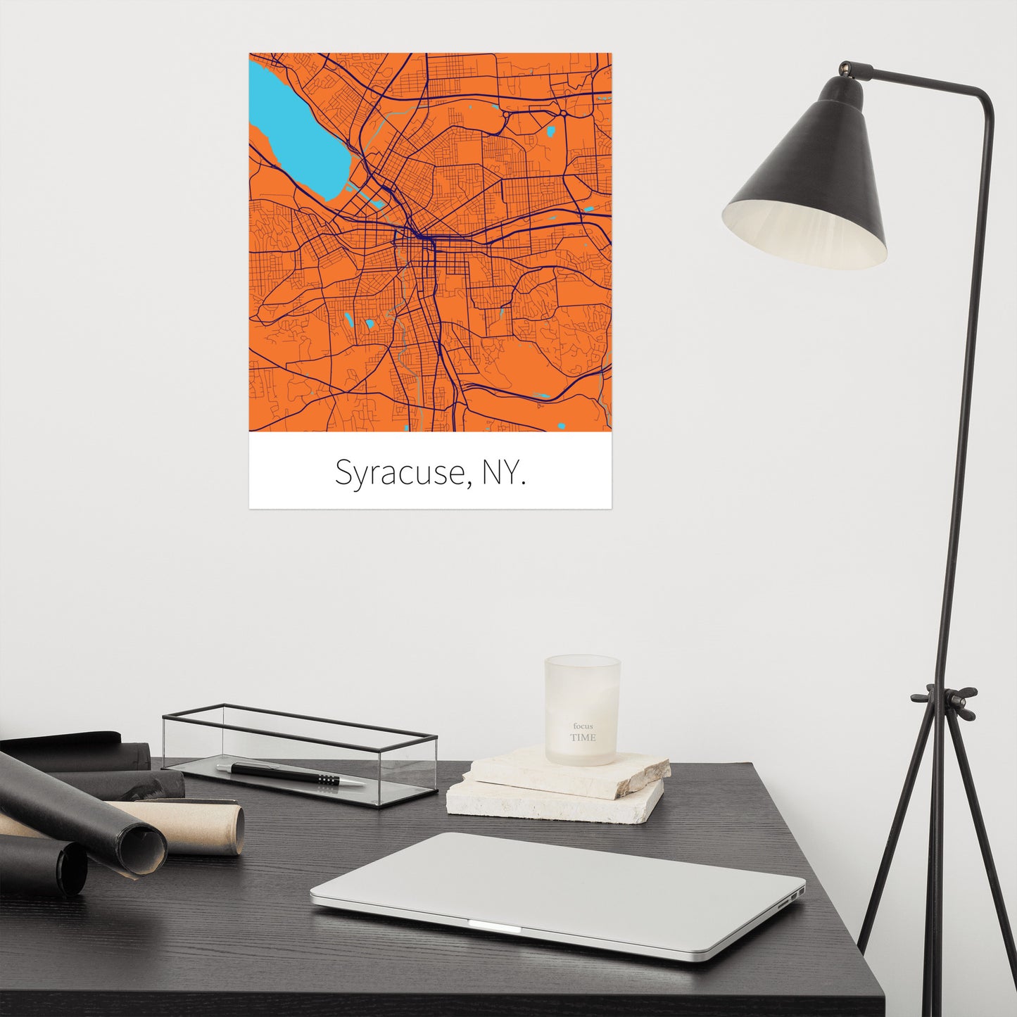 Syracuse, NY. - Syracuse Orange & Primary Blue