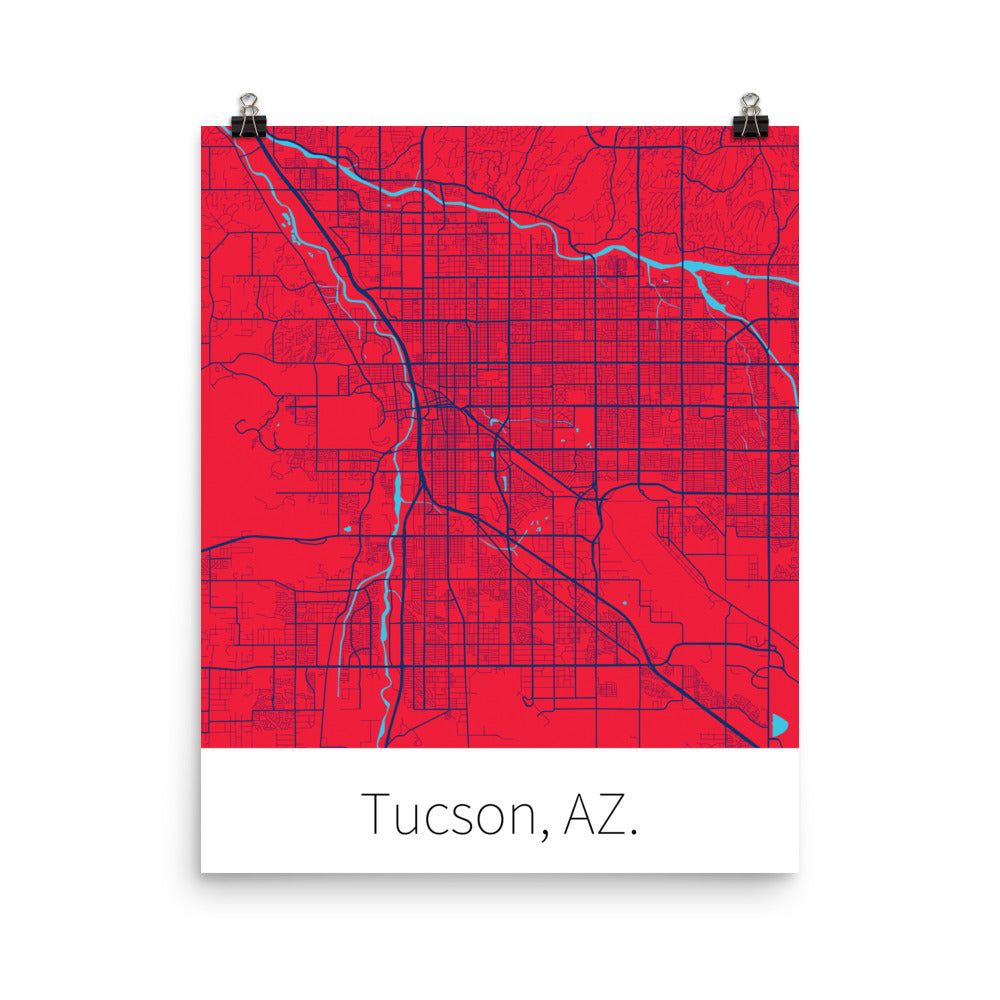 Tucson, AZ. - Cardinal & Navy