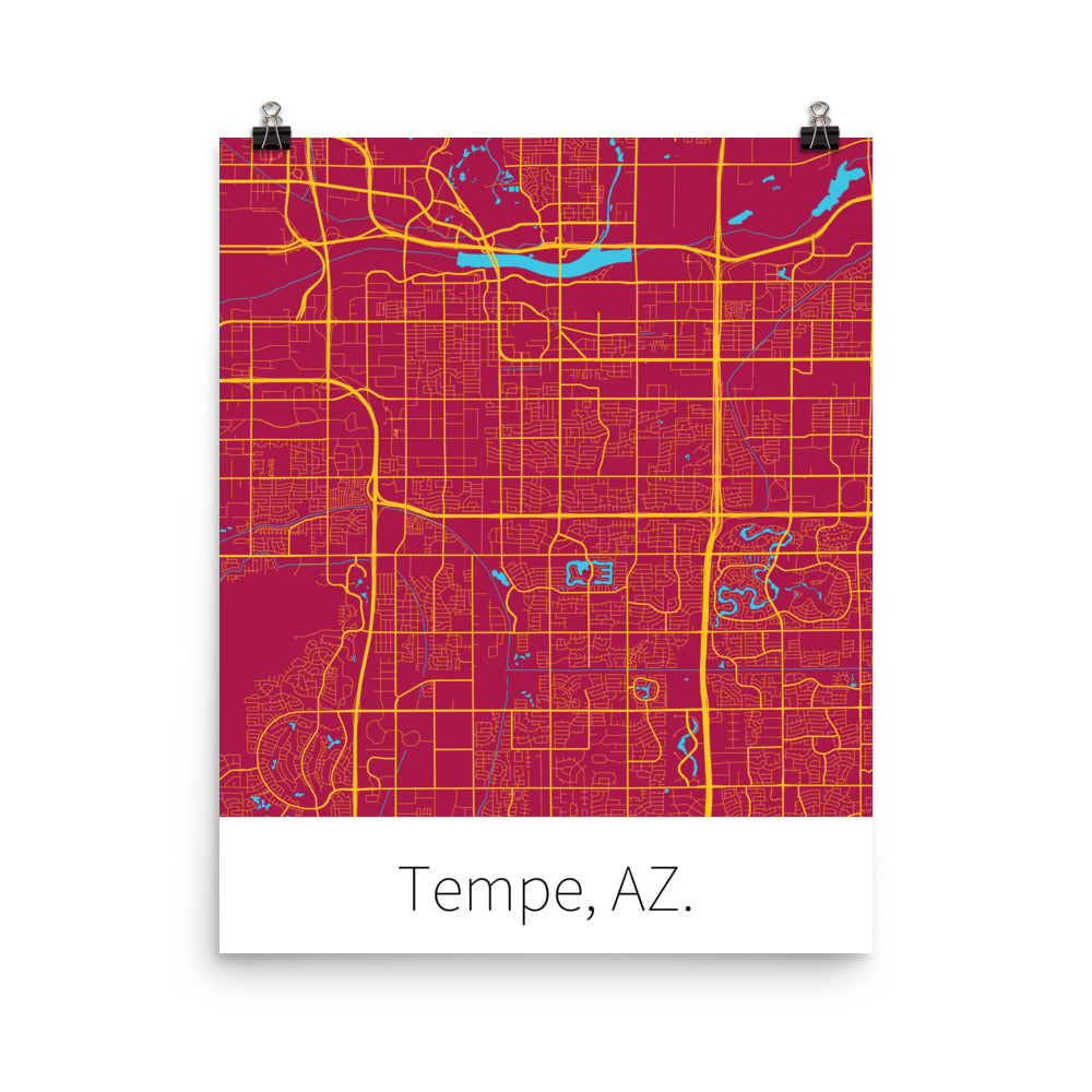 Tempe, AZ. - Maroon & Gold