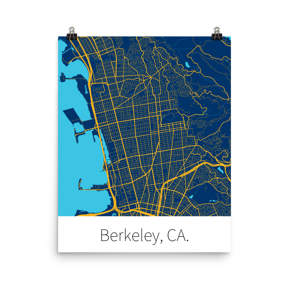 Berkeley, CA. - Berkeley Blue & California Gold