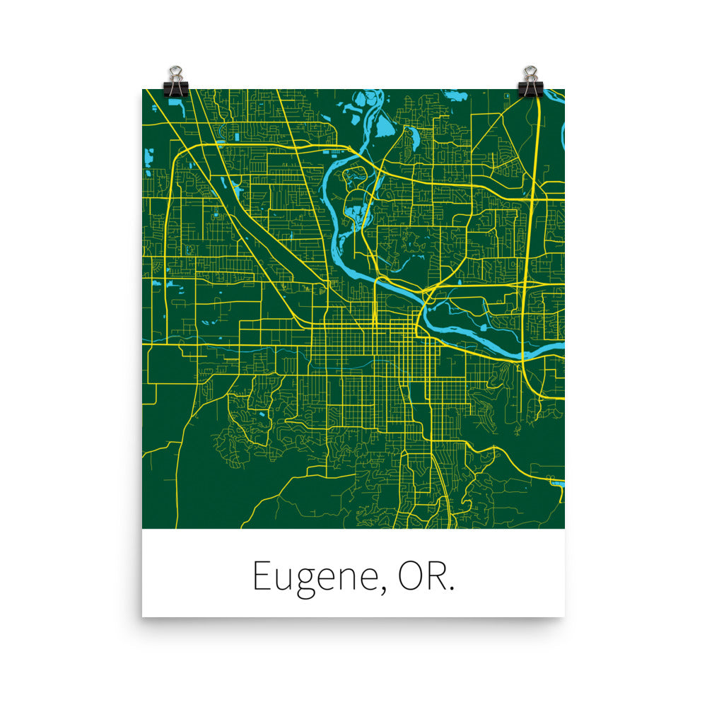 Eugene, OR. - Oregon Green & Yellow