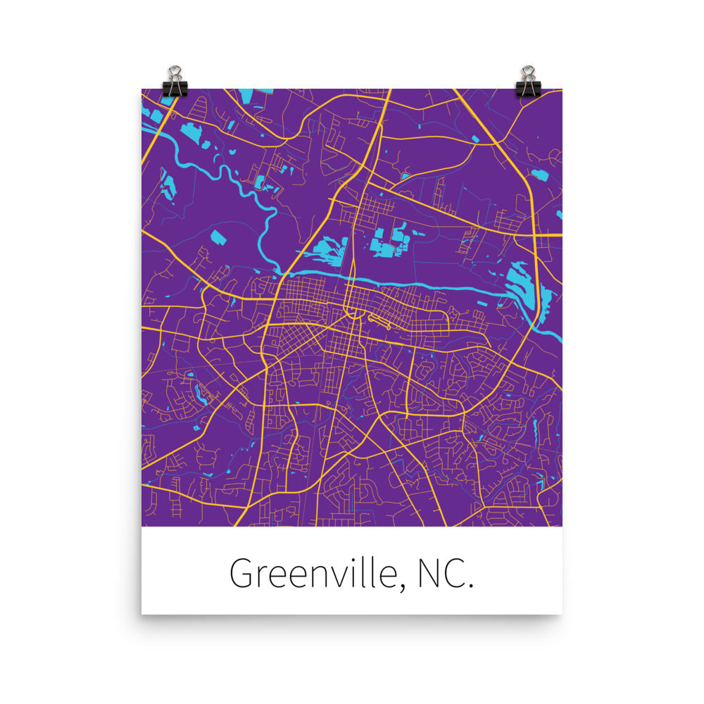 Greenville, NC. - Purple & Gold