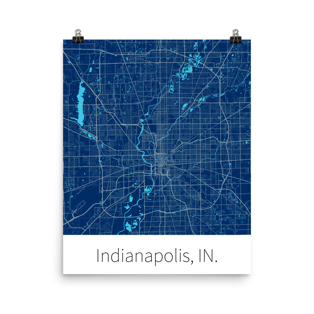 Indianapolis, IN. - Speed Blue & Gray