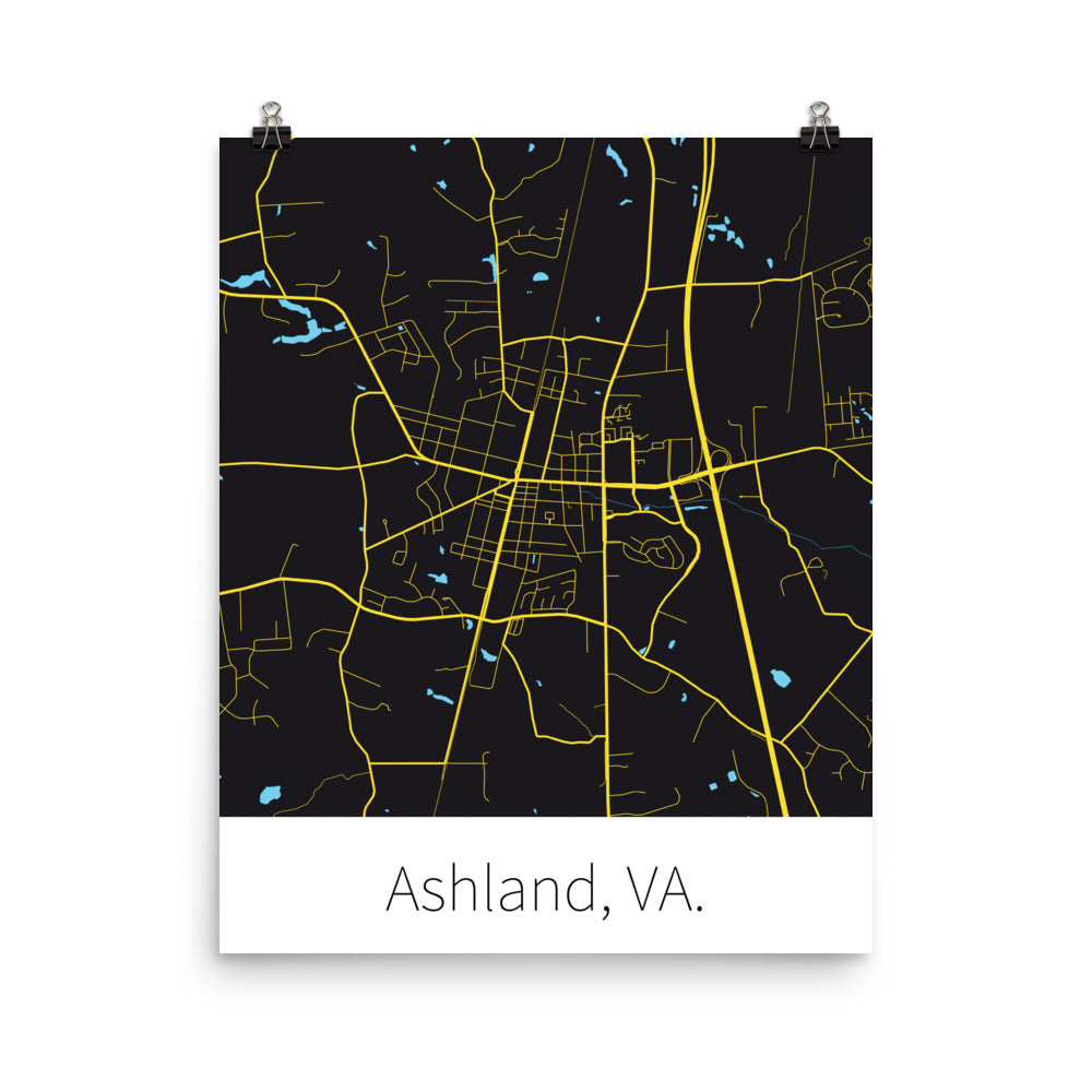 Ashland, VA. - Black & Yellow