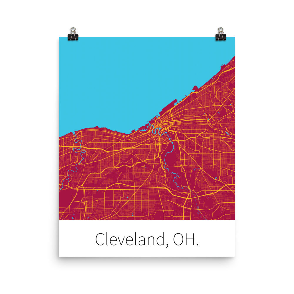 Cleveland, OH. - Wine & Gold