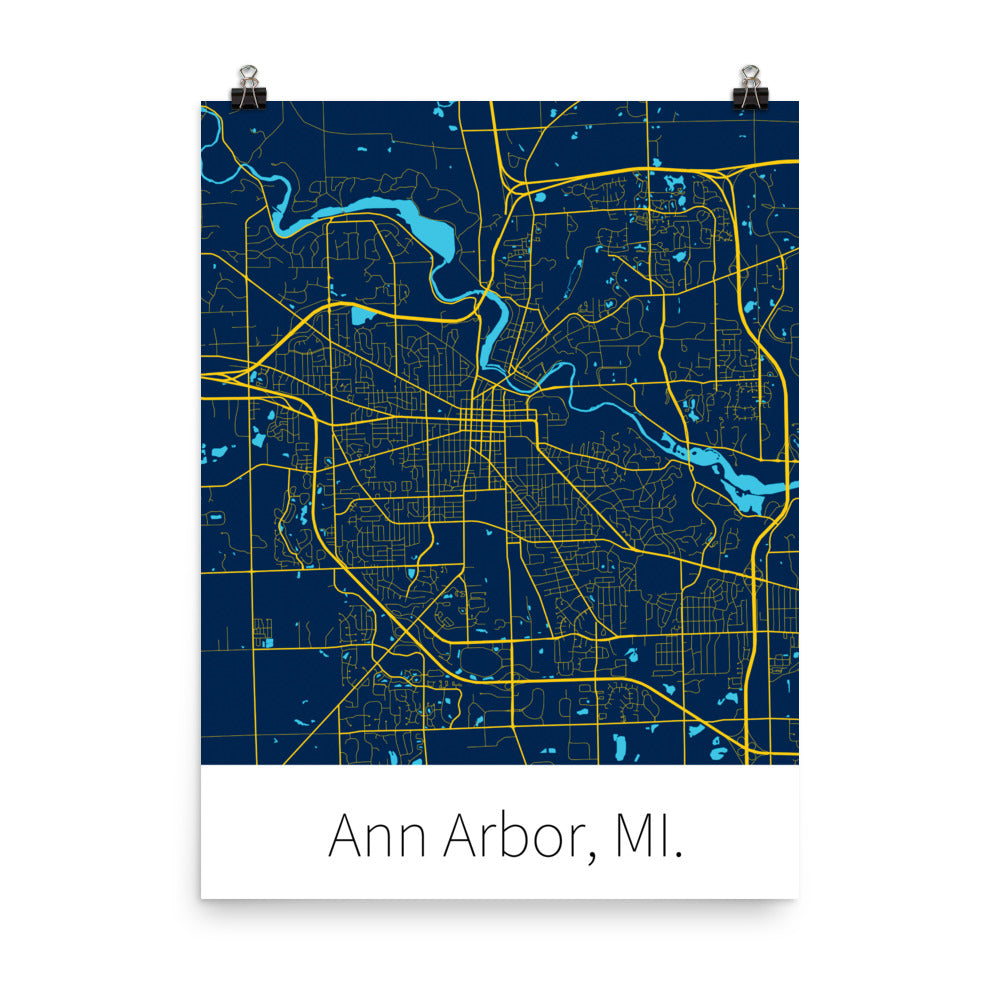 Ann Arbor, MI. - Blue & Maize