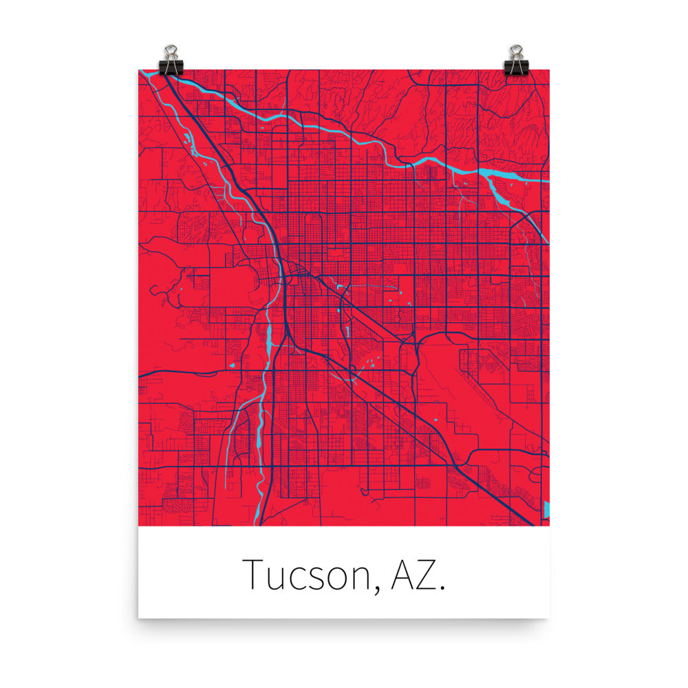 Tucson, AZ. - Cardinal & Navy