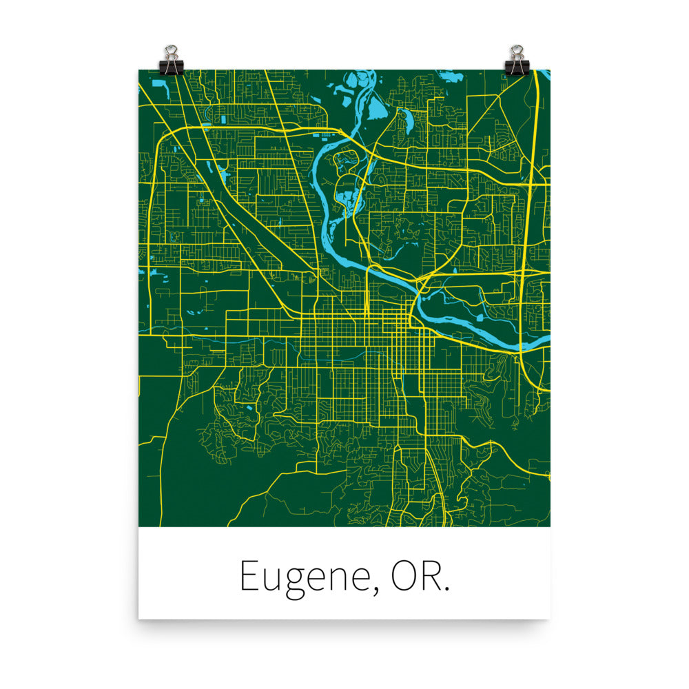 Eugene, OR. - Oregon Green & Yellow