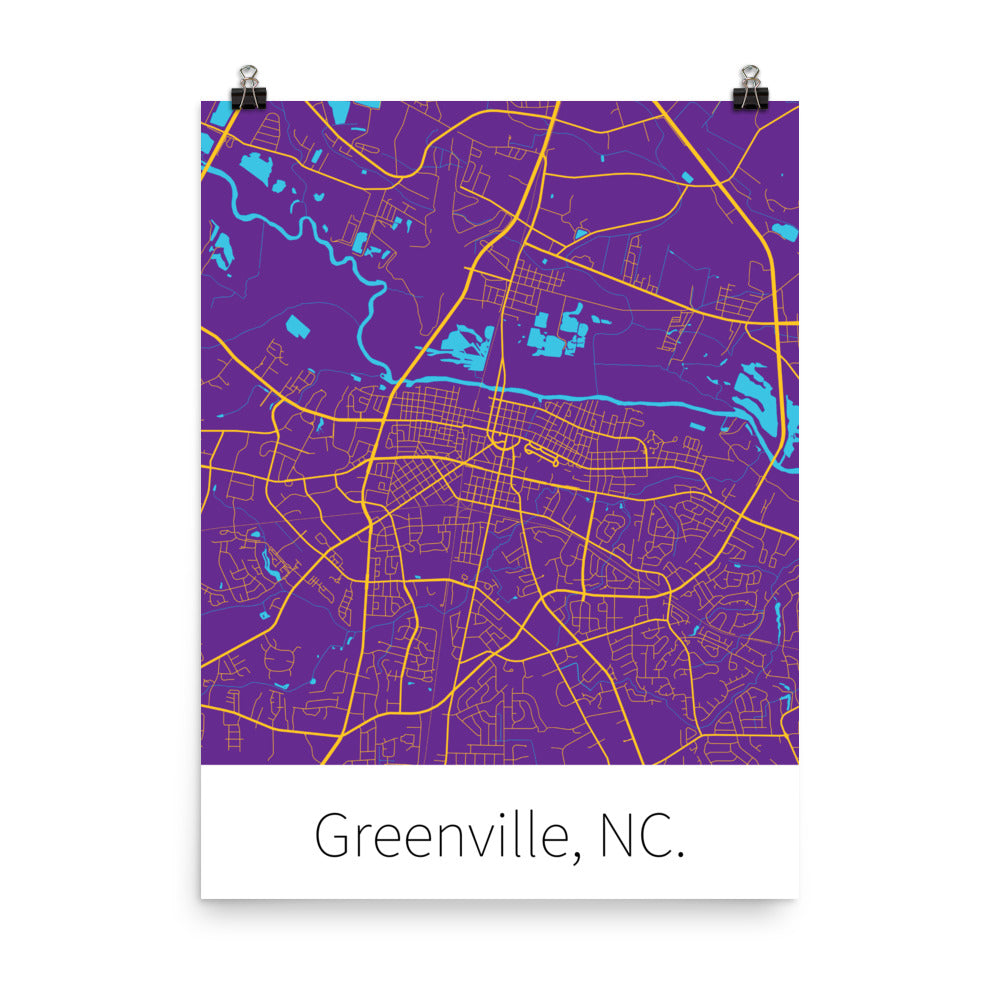 Greenville, NC. - Purple & Gold