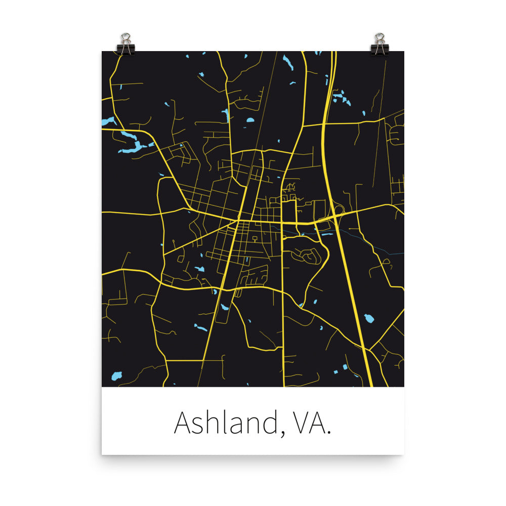 Ashland, VA. - Black & Yellow