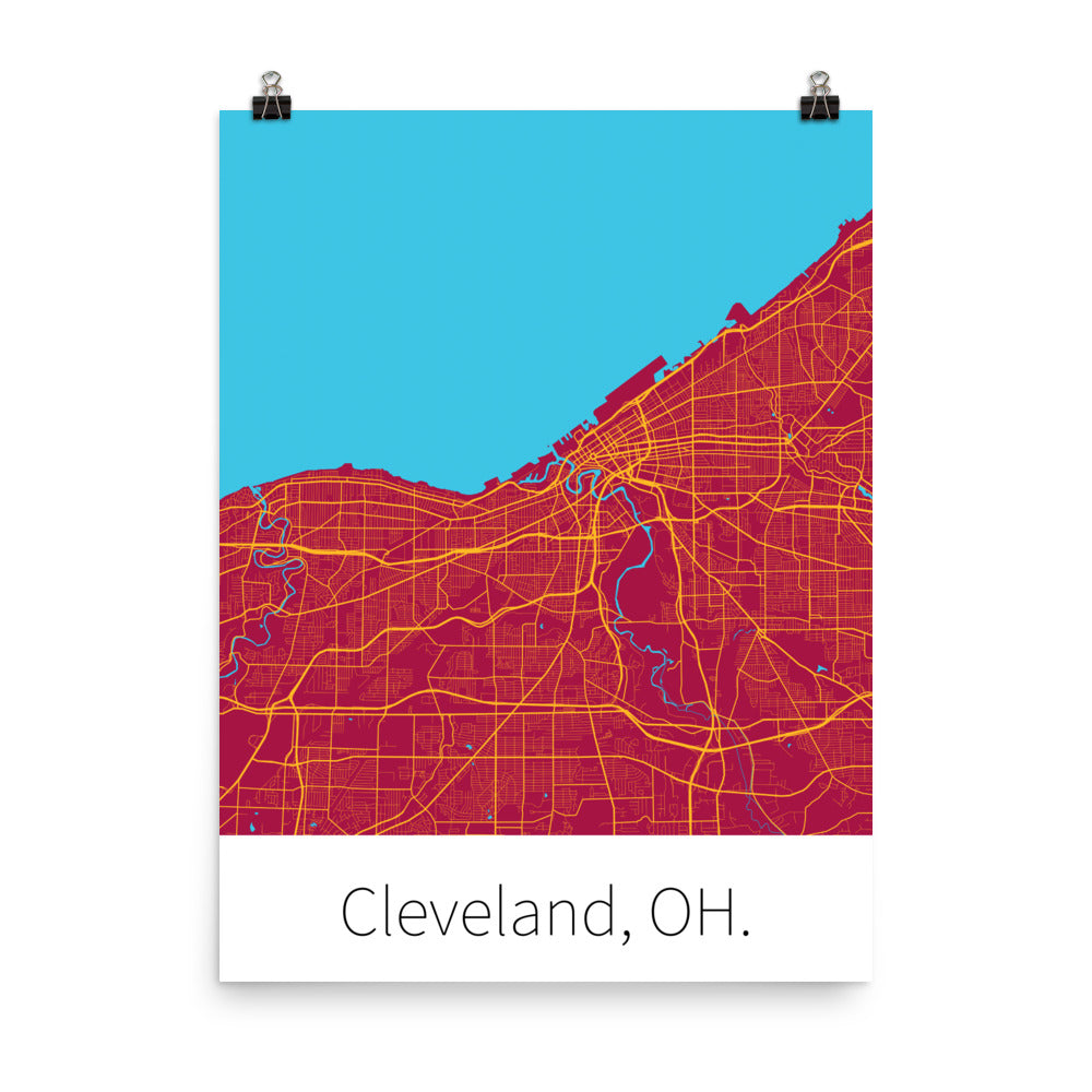 Cleveland, OH. - Wine & Gold