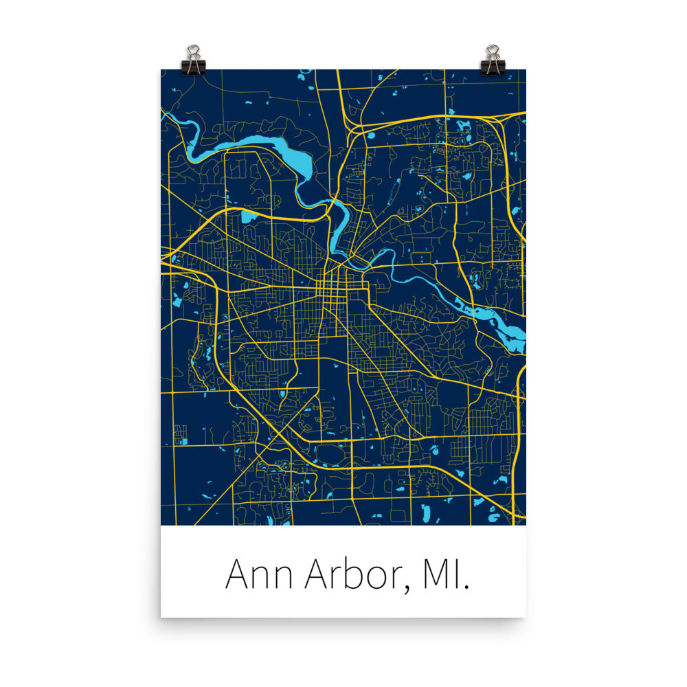 Ann Arbor, MI. - Blue & Maize