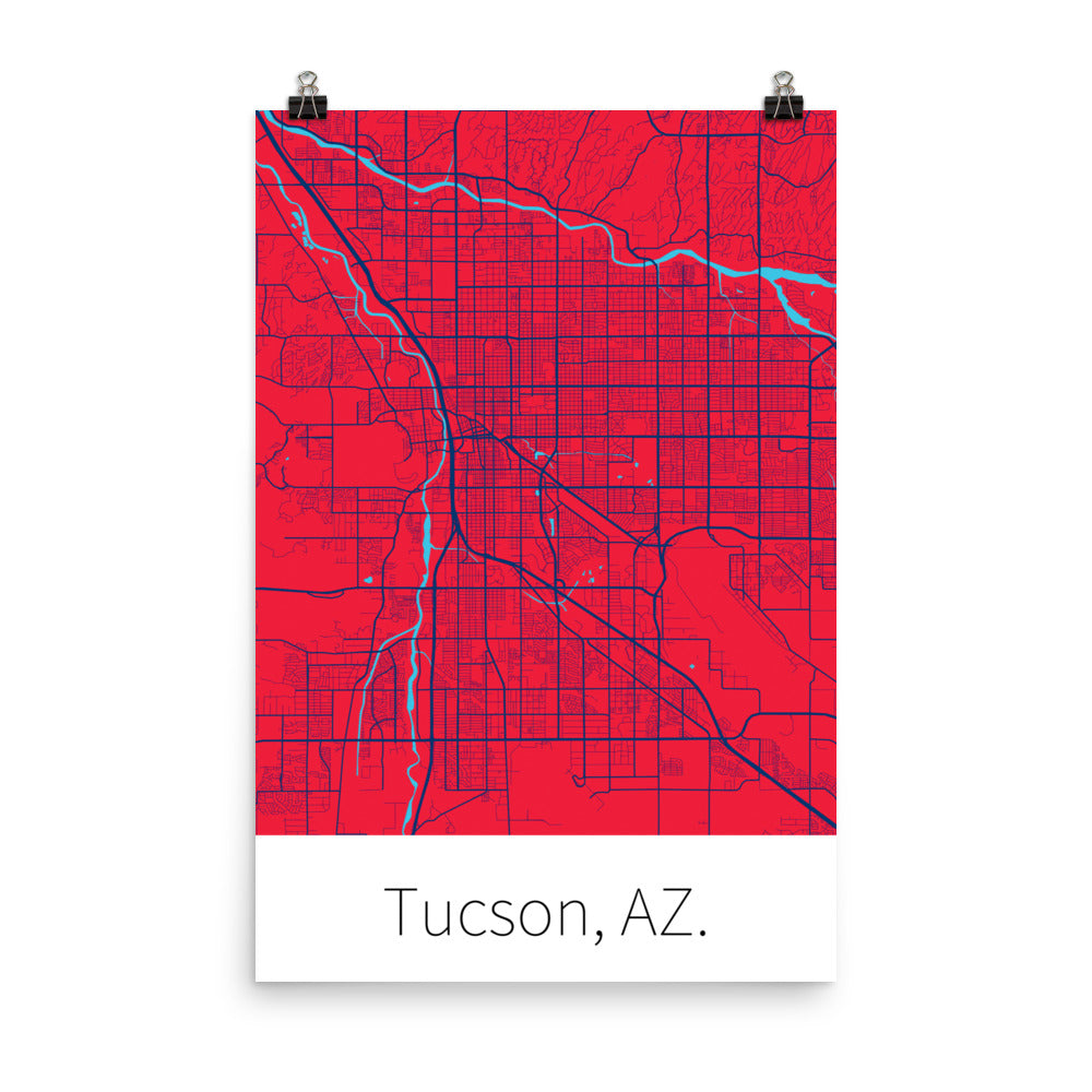 Tucson, AZ. - Cardinal & Navy