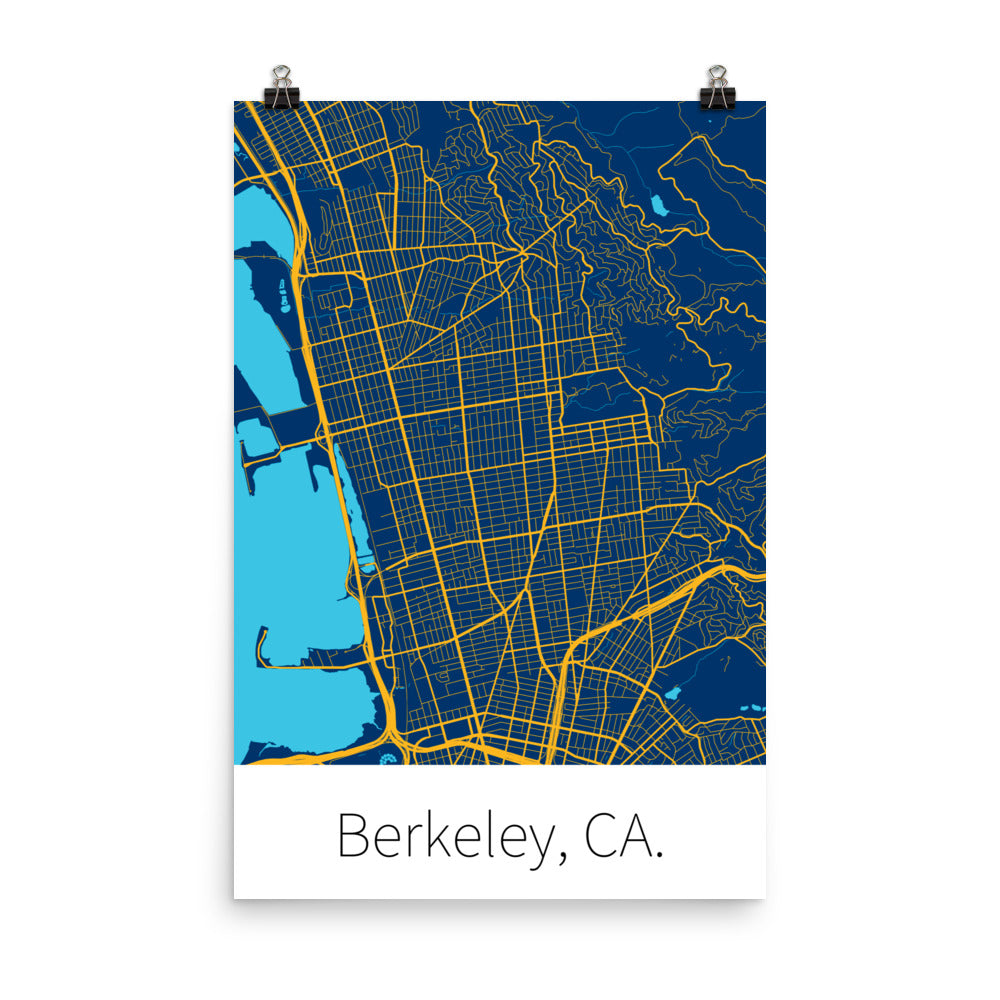 Berkeley, CA. - Berkeley Blue & California Gold