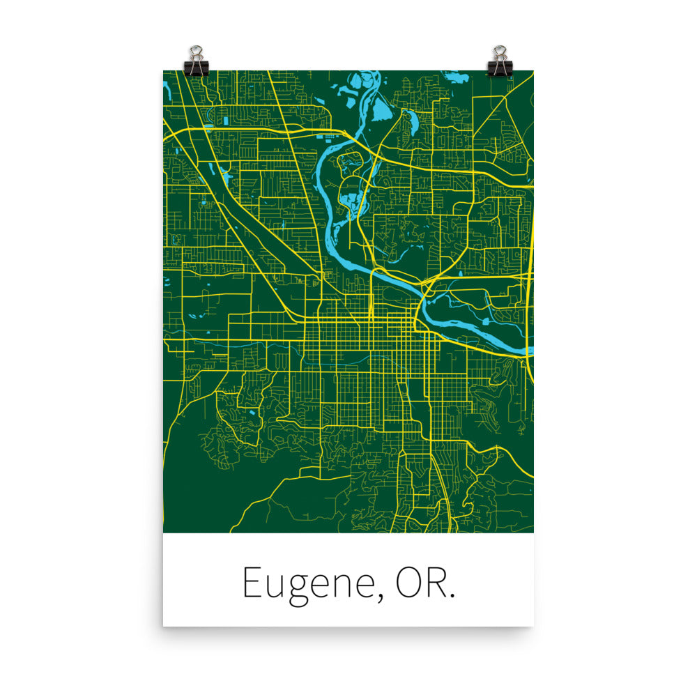 Eugene, OR. - Oregon Green & Yellow