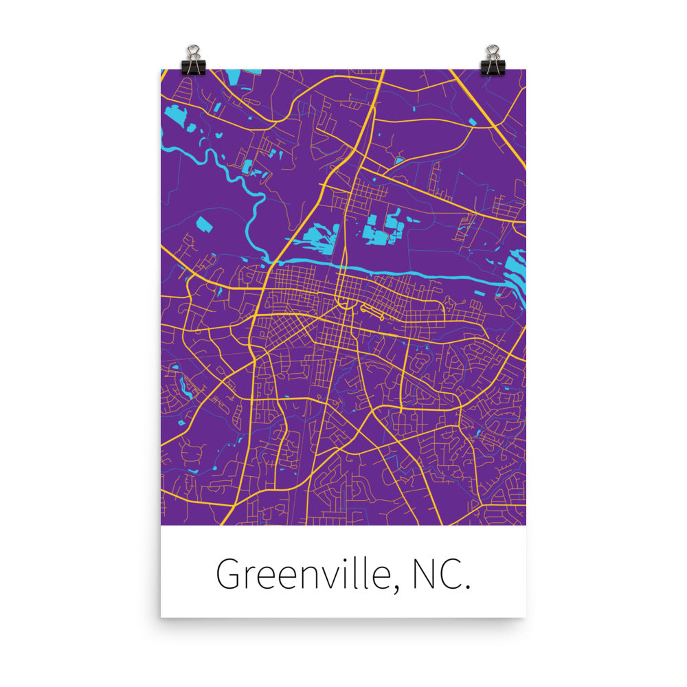 Greenville, NC. - Purple & Gold