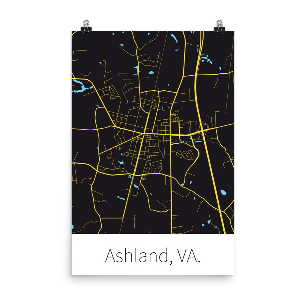 Ashland, VA. - Black & Yellow